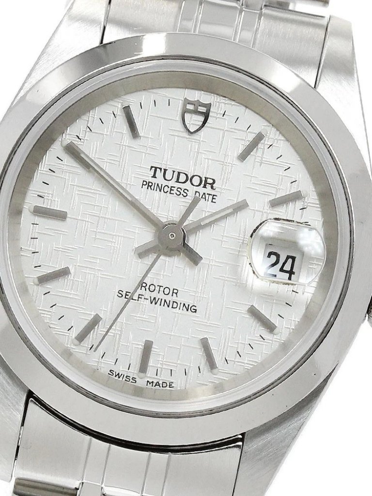 Tudor Princess 92400 Date Silver Dial Automatic Ladies Watch